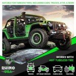 Rhino USA Heavy Duty Tire Plug Repair Kit