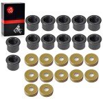 12pc A Arm Bushing Seal Caps Kit for Yamaha