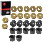 12pc A Arm Bushing Seal Caps Kit for Yamaha
