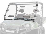 SuperATV Polaris Ranger Full-Size 570 Scratch Resistant Vented Full Windshield | Includes Pre-installed Bulb Seal.