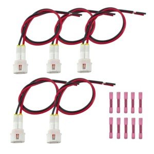 ALTBET 5pcs Power Lead Kit for Yamaha RMAX