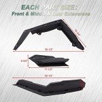Can-Am Maverick X3 Fender Flares Mud Guards