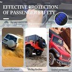 Jeep Wrangler Roll Bar Grab Grip Handles - Blue