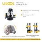 UTOOL Heavy Duty Pistol Grip Grease Gun Kit