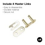 HILAKE Heavy Duty 420 Chain with Breaker Tool