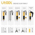 UTOOL Heavy Duty Pistol Grip Grease Gun Kit