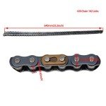 HIAORS 428 Drive Chain with 5 Master Links
