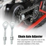 Qloby Heavy Duty 420 Motorcycle Chain with Tools