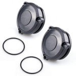 Front Wheel Hubcaps for Polaris ATVs (2 Pack)