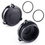 Front Wheel Hubcaps for Polaris ATVs (2 Pack)