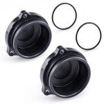 Front Wheel Hubcaps for Polaris ATVs (2 Pack)