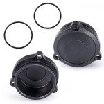 Front Wheel Hubcaps for Polaris ATVs (2 Pack)