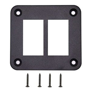 HOKAAER Waterproof 2 Way Rocker Switch Panel