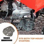 MOTOQUEEN Starter Chain for 4-Stroke ATVs and Bikes