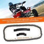 MOTOQUEEN Starter Chain for 4-Stroke ATVs and Bikes