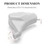 Coolant Recovery Tank & Cap for Yamaha ATVs