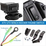 ATV UTV Winch Switch Handlebar Control Kit