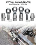 Heim Joints Rod End Kit with Tube Adapters