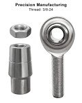 Heim Joint Rod End Kit with Bungs Set