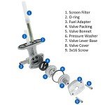 Yamaha ATV Fuel Cock Petcock & Lever Assembly