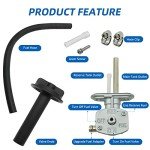 Yamaha ATV Fuel Cock Petcock & Lever Assembly