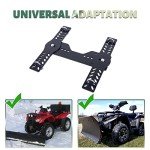 NIXFACE Universal ATV Snow Plow Mount Brackets