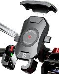 Bike & ATV Phone Mount with One-Hand Operation