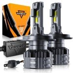 Super Bright H4 9003 Fog Light Bulbs for ATVs