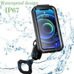 UTV Phone Mount with Waterproof Protector and Adjustability