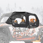 KEMIMOTO Soft Cab Enclosure Doors for Polaris RZR