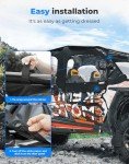 KEMIMOTO Soft Cab Enclosure Doors for Polaris RZR