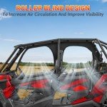 StarknightMT RZR XP4 1000 Soft Cab Doors