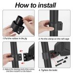 Adjustable UTV Side Mirrors for Roll Bar