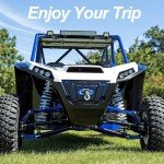 Adjustable UTV Side Mirrors for Roll Bar