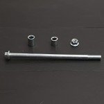10mm Front Rear Axle with Bushing for ATVs