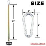 25" Heavy Duty Single Tender Spring Kit