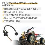 Rear Brake Master Cylinder for Yamaha ATVs & Bikes