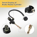 Rear Brake Master Cylinder for Yamaha ATVs & Bikes