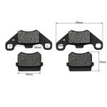 2sets Rear Disc Brake Pad Pads 50cc 70cc 90cc 110cc 125cc 150cc 200cc 250cc ATV Go Kart Pit Dirt Bike Mini Quad