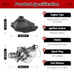 49CC 2-Stroke Pull Start Mini Engine Kit