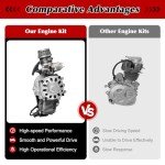 49CC 2-Stroke Pull Start Mini Engine Kit