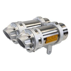 RJWC Mud Edition Dual Slip-On Exhaust for Can-Am