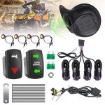 Universal ATV UTV Turn Signal Kit with Horn