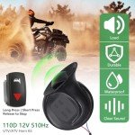 Universal ATV UTV Turn Signal Kit with Horn