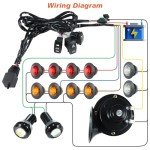 Universal UTV ATV Turn Signal Kit with Horn