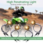 Universal ATV UTV Turn Signal Kit with Horn