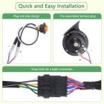 Universal ATV UTV Turn Signal Kit with Horn