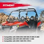 Kemimoto Full Windshield for Polaris RZR Models