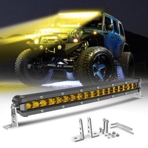 14" Amber LED Light Bar for Off-Road Vehicles