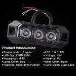 LED Emergency Strobe Lights for Trucks and ATVs